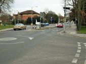 A212 two mini roundabouts for the B243 crossing,.JPG