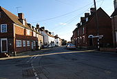 B2010 & B 2162 junction, Yalding - Geograph - 1158954.jpg