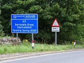 A9 Berriedale Braes Improvement - August 2020 project sign.jpg