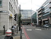 Junction of Queen and Upper Thames Streets - Geograph - 881758.jpg