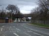 Railway bridge over Bath Lane (B6033) - Geograph - 3891470.jpg