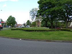 Roundabout on Herrington Road - Geograph - 4524623.jpg
