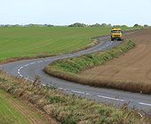 Lorry on the B1136 (Loddon Road) - Geograph - 1538175.jpg