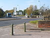 Roundabout for the A137 and the B1456 to Shotley - Geograph - 1001634.jpg