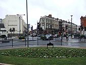 Junction of the A212 & A214 - Coppermine - 5158.jpg