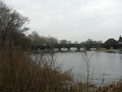 Longham Bridge & River Stour - Geograph - 1169713.jpg