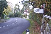 The B2079 Goudhurst Road at Winchet Hill - Geograph - 1517065.jpg