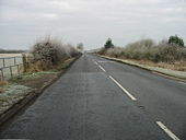 View along the B4696 on a frosty January morning - Geograph - 1107101.jpg