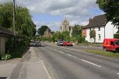 A338 passing through Winterbourne Earls - Geograph - 189959.jpg