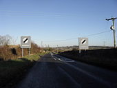 Leaving Highworth on the B4019 - Geograph - 1648139.jpg