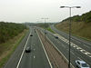 M4 and M48 Motorway junction at Awkley Hill - Geograph - 68568.jpg