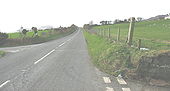 View westwards along the B4354 near Frochas - Geograph - 677360.jpg