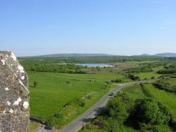 View of Shandangan Lough from Ballyportry Castle - Geograph - 2719651.jpg