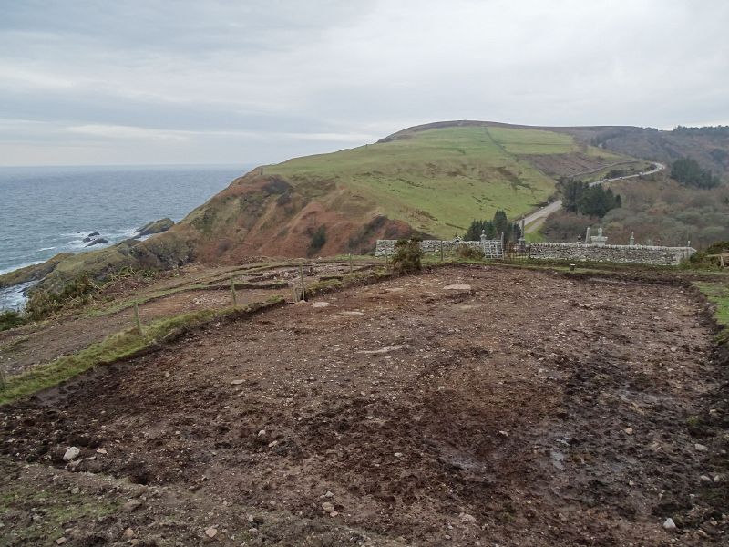 File:A9 Berriedale Braes Improvement - February 2019 archaeological dig.jpg