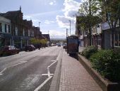 Looking down Front Street in Consett (C) Robert Graham - Geograph - 2875290.jpg