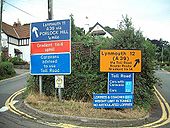 A39 Porlock Hill signs - Coppermine - 327.jpg