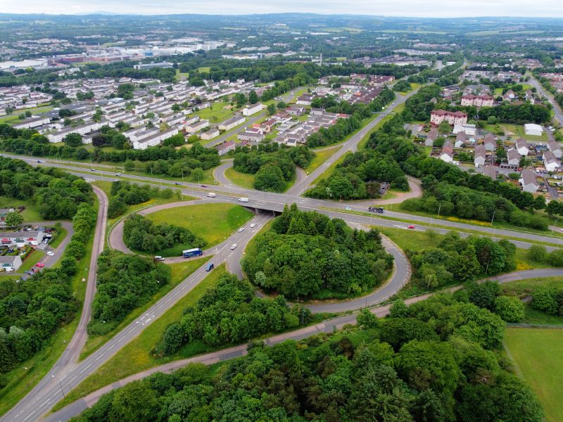 File:Cousland Interchange - aerial from NE.jpg