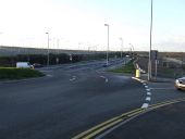 New link road at Luton Airport - Geograph - 1598224.jpg