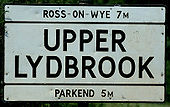 Old name sign with distances - Coppermine - 2575.jpg