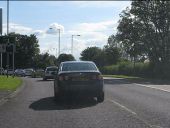 Queuing to leave Aylesbury (C) Peter Whatley - Geograph - 3021219.jpg