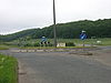 Roundabout on the B1251 - Geograph - 1374937.jpg