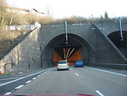 Bryn Glas Tunnels M4 (Western Portal) - Geograph - 109133.jpg