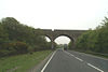 The A30 passes under the London-Penzance line - Geograph - 169507.jpg