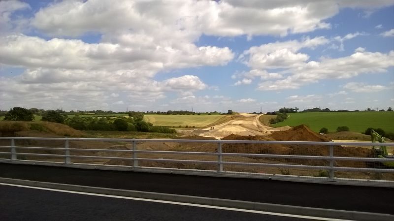 File:20200705-1254 - A120 Little Hadham Bypass - looking East from the Albury Road Bridge.jpg