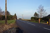 B1168, Holbeach Drove Gate at the junction with Barr's Lane - Geograph - 297459.jpg