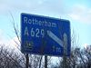 M1 Motorway, Junction 35 ... This way to Rhythm ... Sorry, Rotherham - Geograph - 1228946.jpg