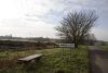 Bench next to dung heap, Waresley, Cambridgeshire - Geograph - 331376.jpg