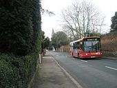 Bus in London Road - Geograph - 1173932.jpg