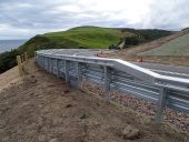 A9 Berriedale Braes Improvement - August 2020 bend behind barrier.jpg