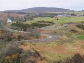 A9 Berriedale Braes Improvement - February 2019 hairpin and cemetery viewed from tower.jpg