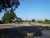 B284 near roundabout at junction with B2200, West Ewell - Geograph - 27790.jpg