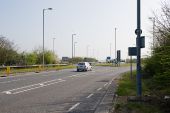 Hockley Link roundabout approach - Geograph - 1233796.jpg