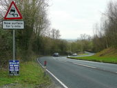 A4151 east of Littledean - Geograph - 1640314.jpg