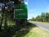 A9 Granish junction - NB 1 mile advance direction sign.jpg