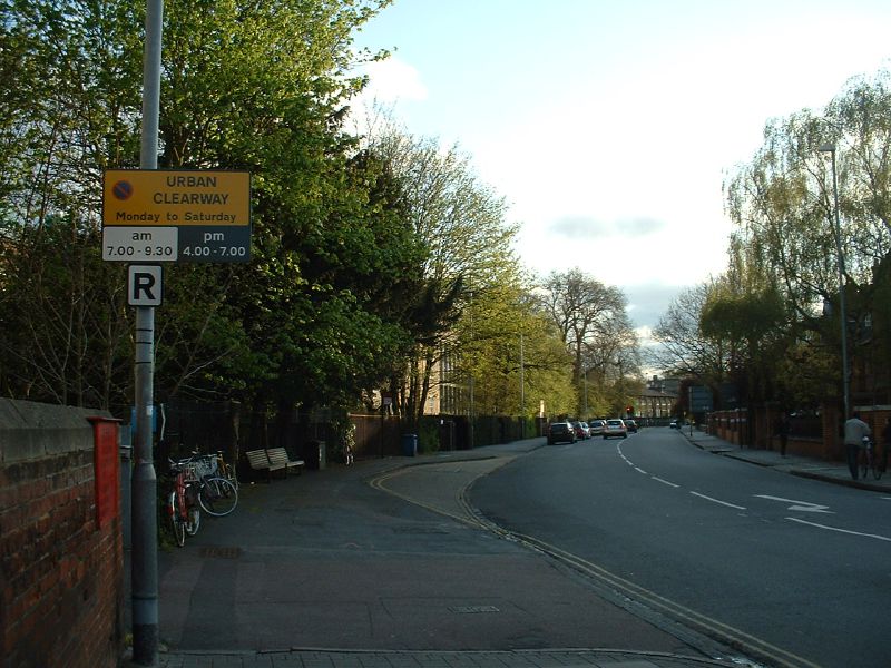 File:A603 Lensfield Road in Cambridge looking west Coppermine.JPG