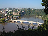 Chepstow Castle and Bridge from Tutshill - Geograph - 203745.jpg