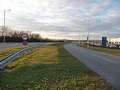 Poole - Holes Bay Road A350 - Geograph - 1770948.jpg