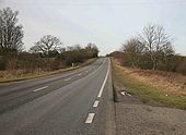 The A616 nr Caunton - Geograph - 1688238.jpg