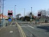 Level crossing on Station Road - Geograph - 4421810.jpg