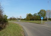 Roundabout on the A24 - Geograph - 2661953.jpg