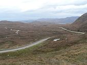 A894 towards Kylesku - Coppermine - 17558.jpg