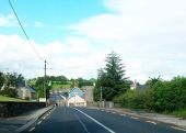 Entering Main Street, Pettigo, on the R232 - Geograph - 3217555.jpg