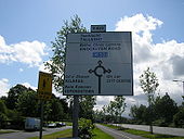 R113 westbound. Sign needs patching. R823 does not exist anymore - Coppermine - 11863.JPG