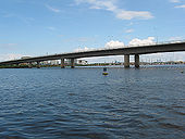 A4232 crosses the Taff - Geograph - 507799.jpg