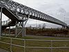 An impressive steel footbridge across the M8 at Harthill - Geograph - 1761839.jpg