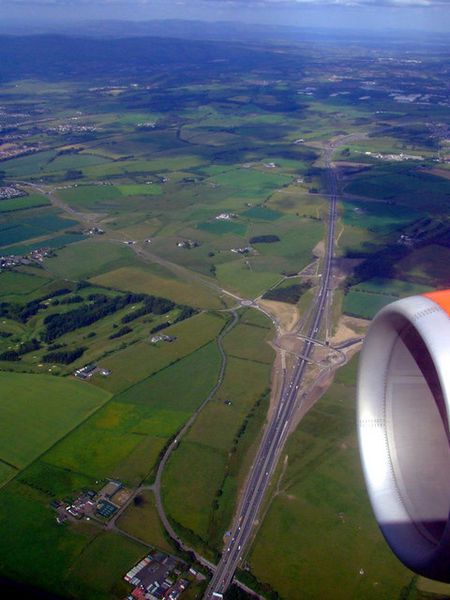 File:The M80 from the air - Geograph - 2518997.jpg
